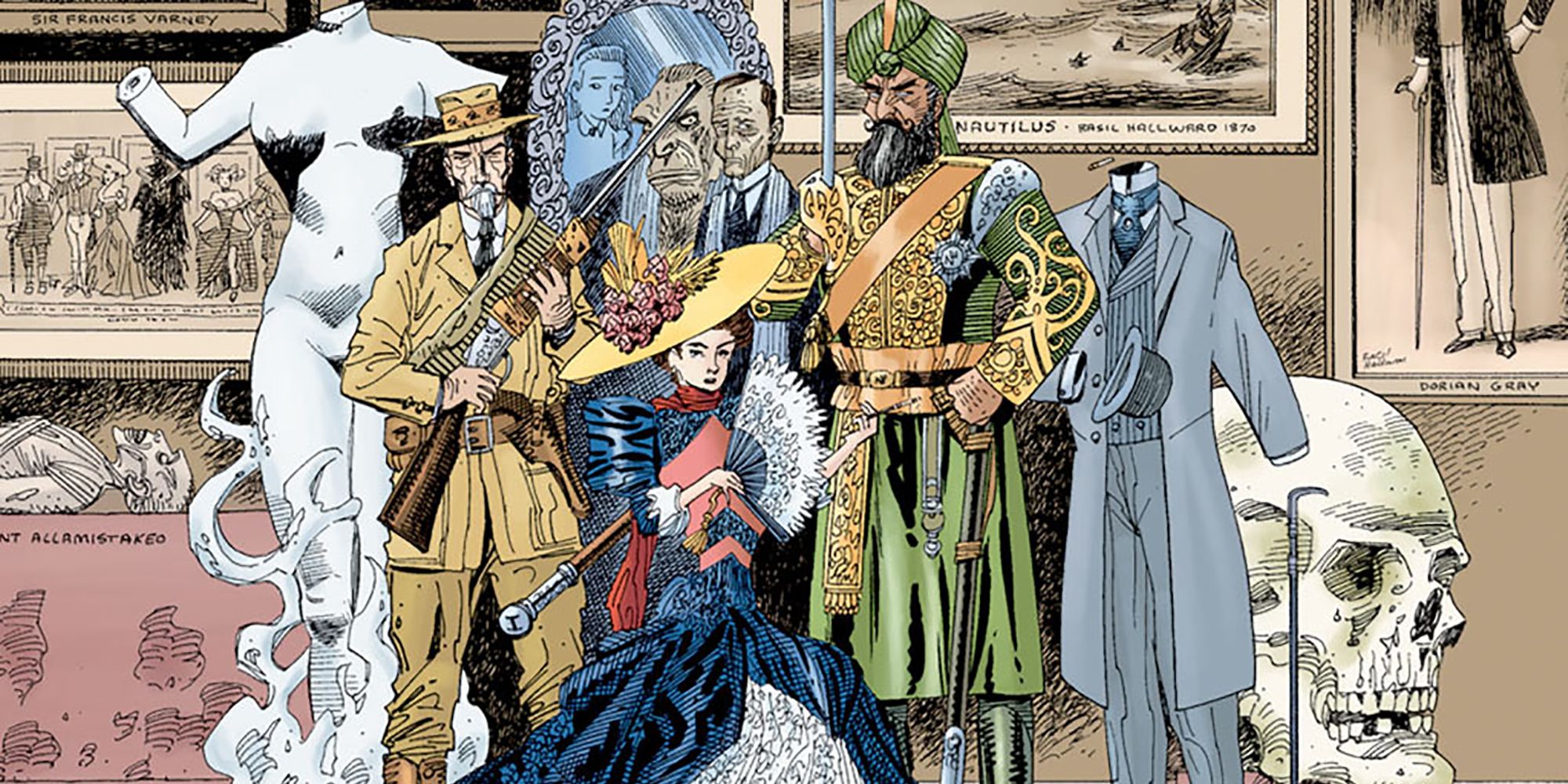 The League Of Extraordinary Gentleman By Alan Moore