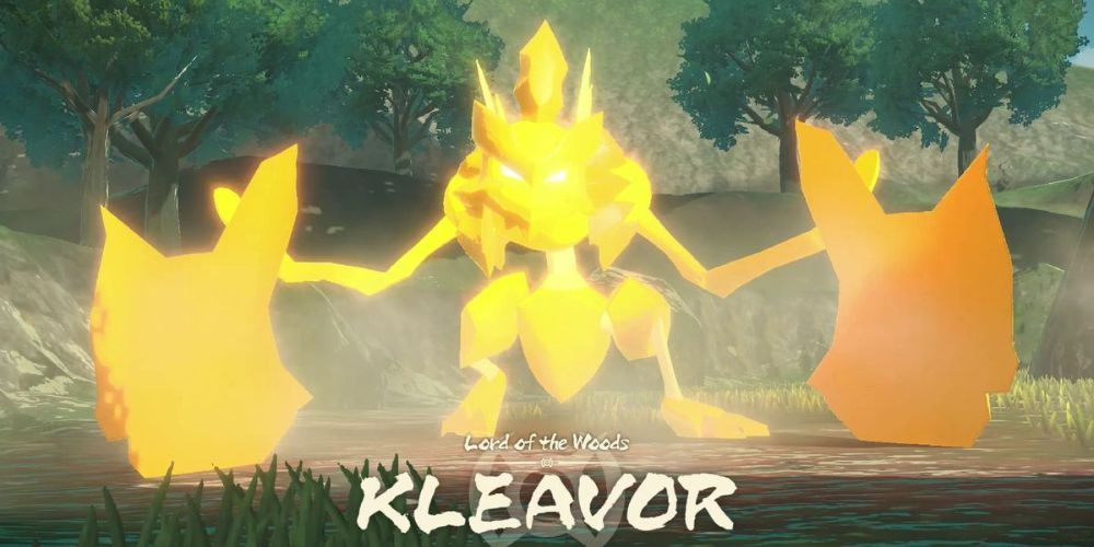 The Lord of the Woods, Kleavor, just before facing the player.