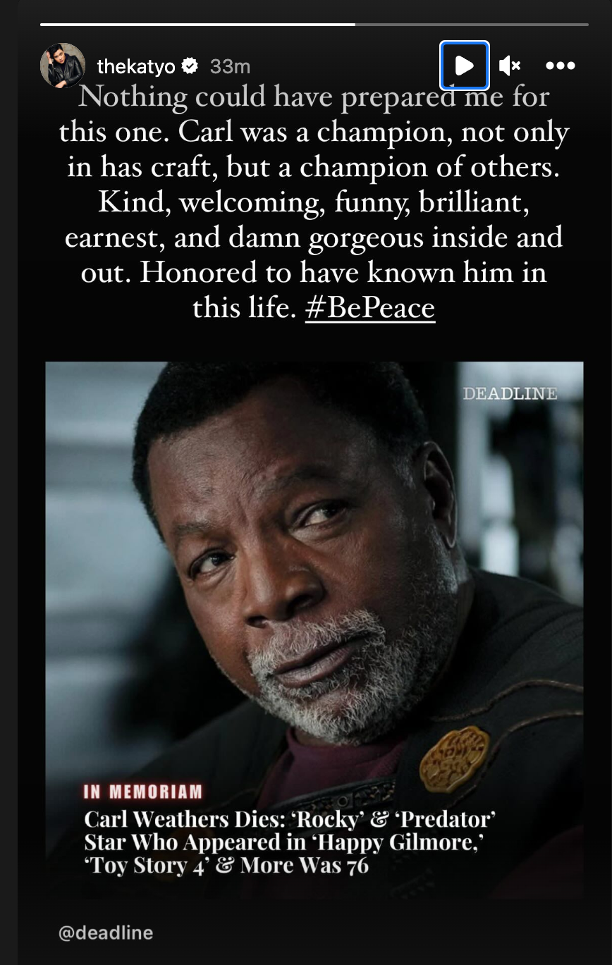 The Mandalorian Cast Shares Reactions To Carl Weathers' Death