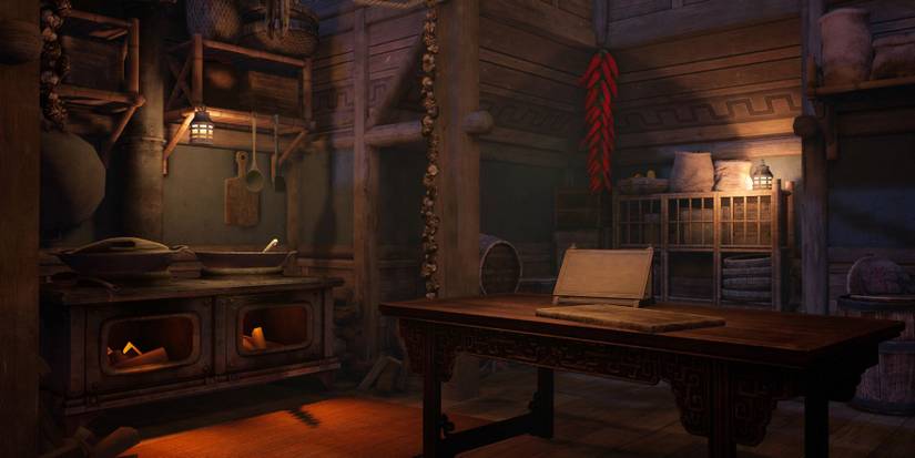 The Pirate Queen kitchen