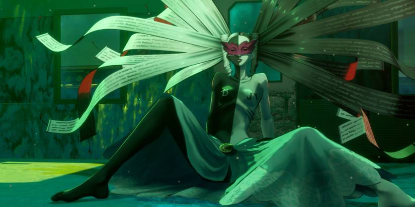 The Priestess boss fight in Persona 3 Reload