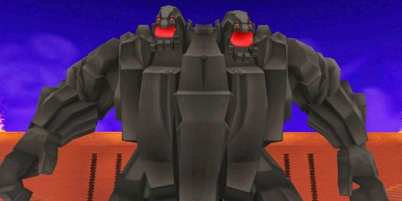 The Rock Titan at the end of the Hades Cup.