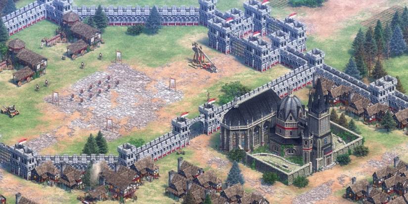 An overview of Paris as seen in Age Of Empires 2