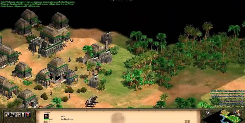 A villiage in a forested area with units in it