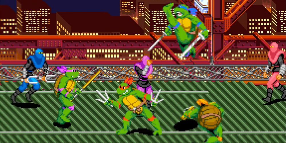 Самые сложные игры TMNT