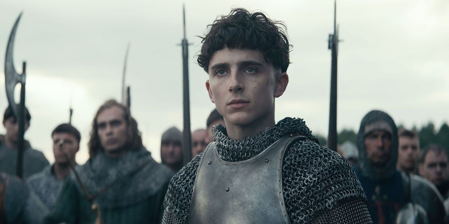 Timothee Chalamet in The King