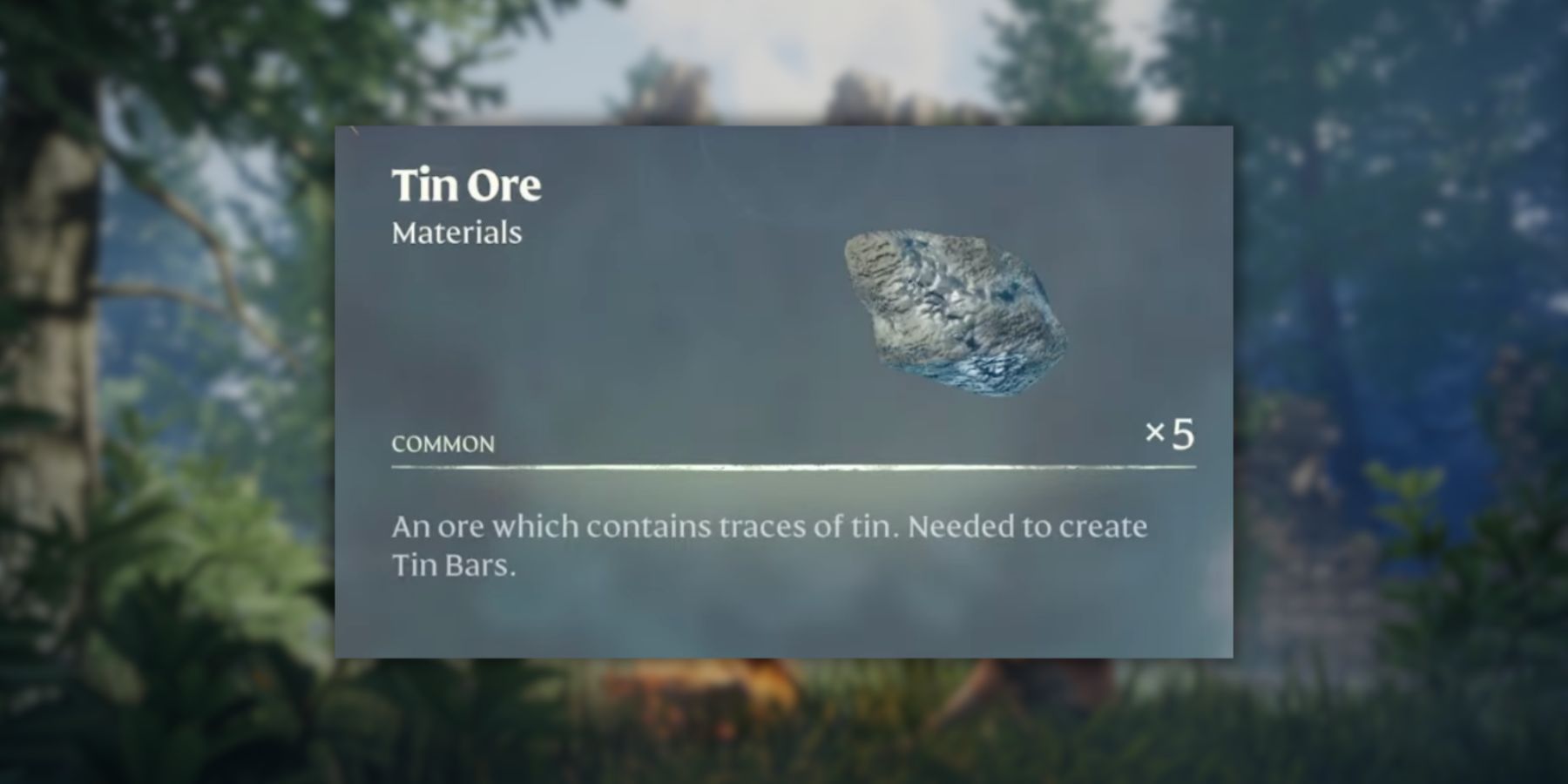 Enshrouded: Tin Ore