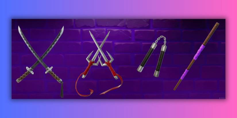 Fortnite: TMNT Mythic Weapons