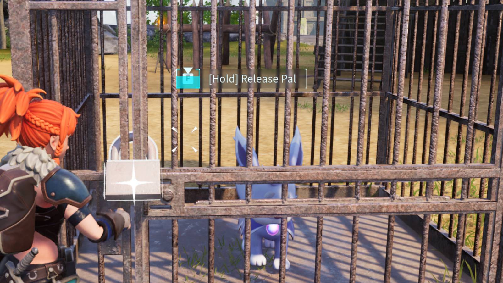 trapped pal in palworld