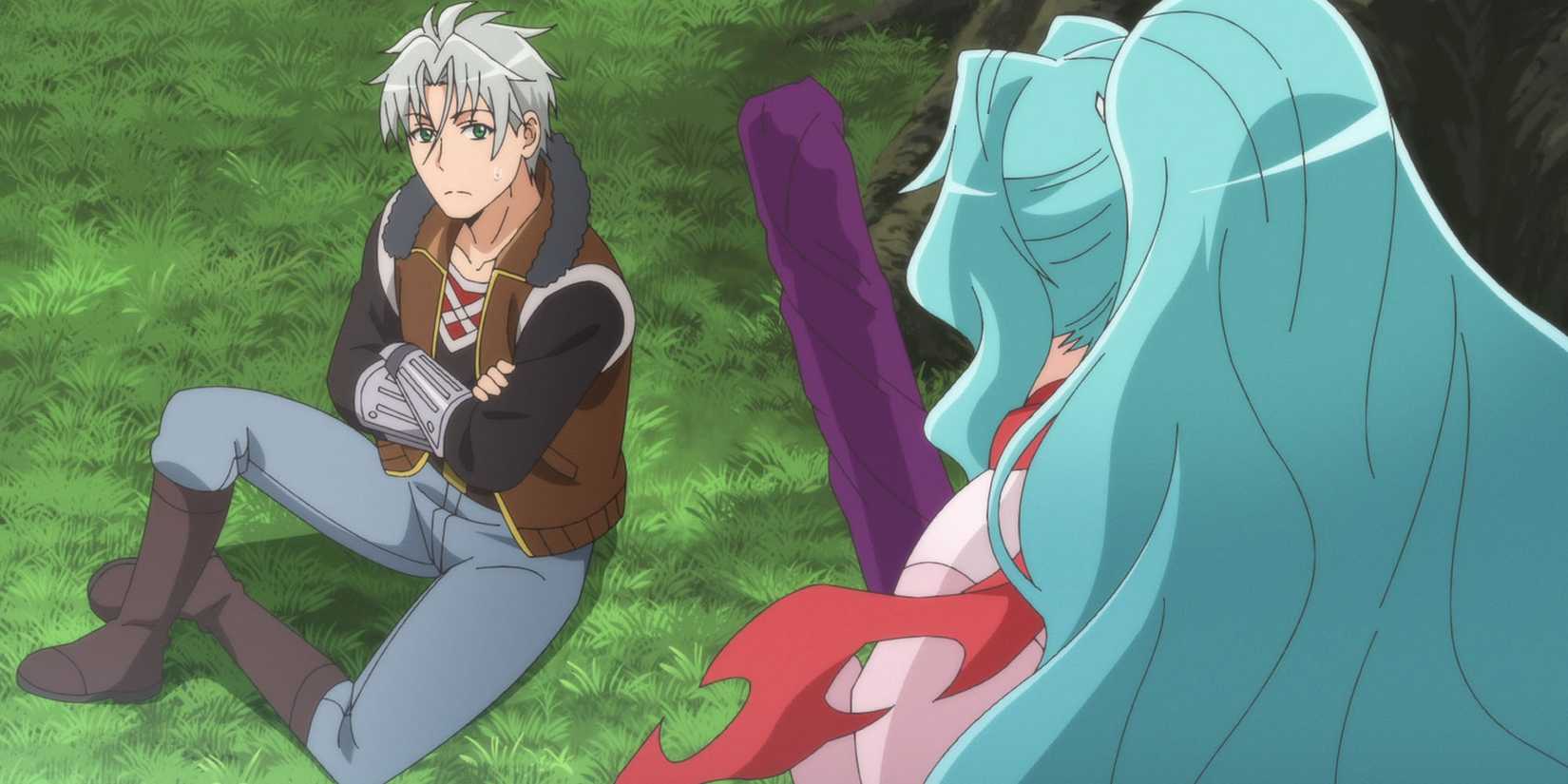 Tsukimichi Moonlit Fantasy - Tomoe Talking To Lime Latte