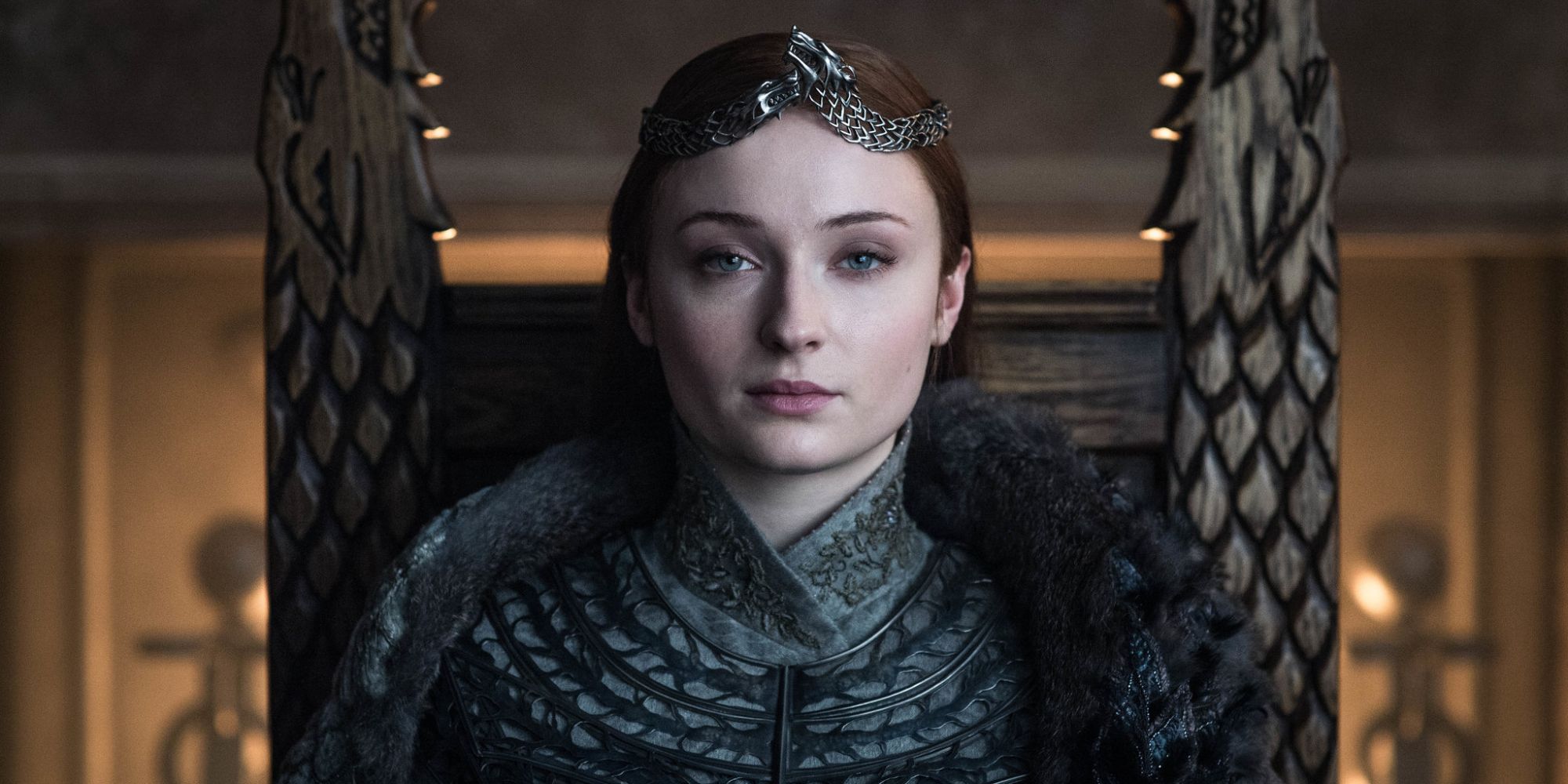 Turner as Sansa in Game of Thrones