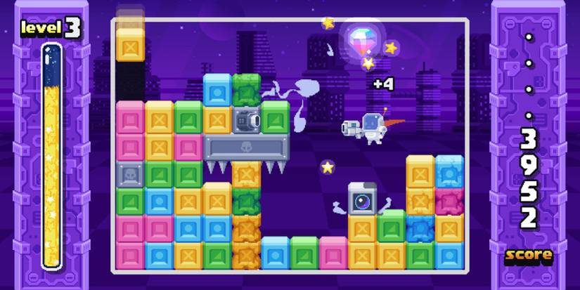 A game of UFO Unidentified Falling Objects