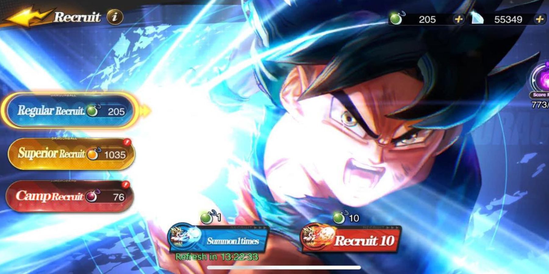 Universe Clash Ultimate Power: Goku