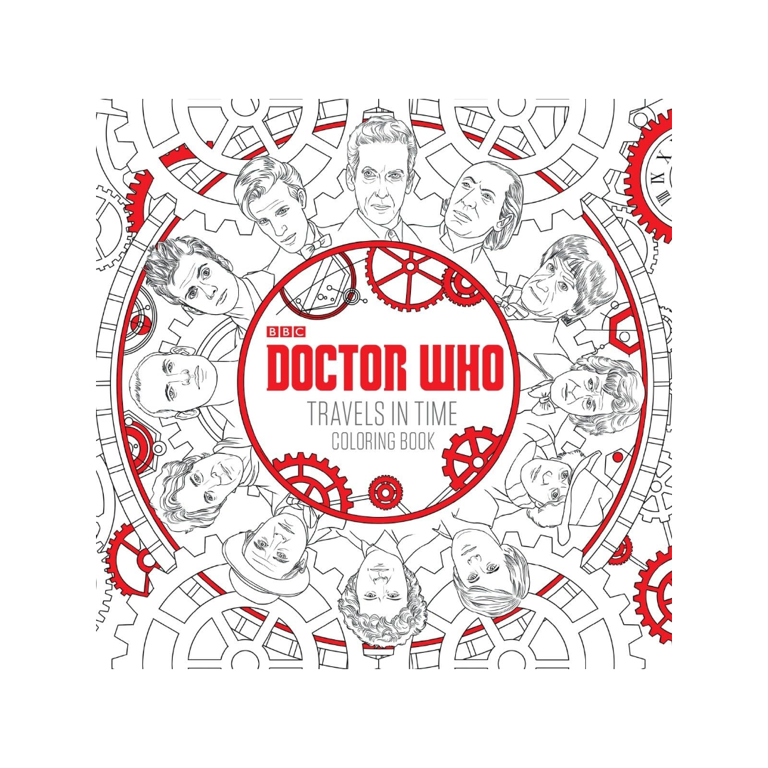 Doctor Who Travels in Time Coloring Book