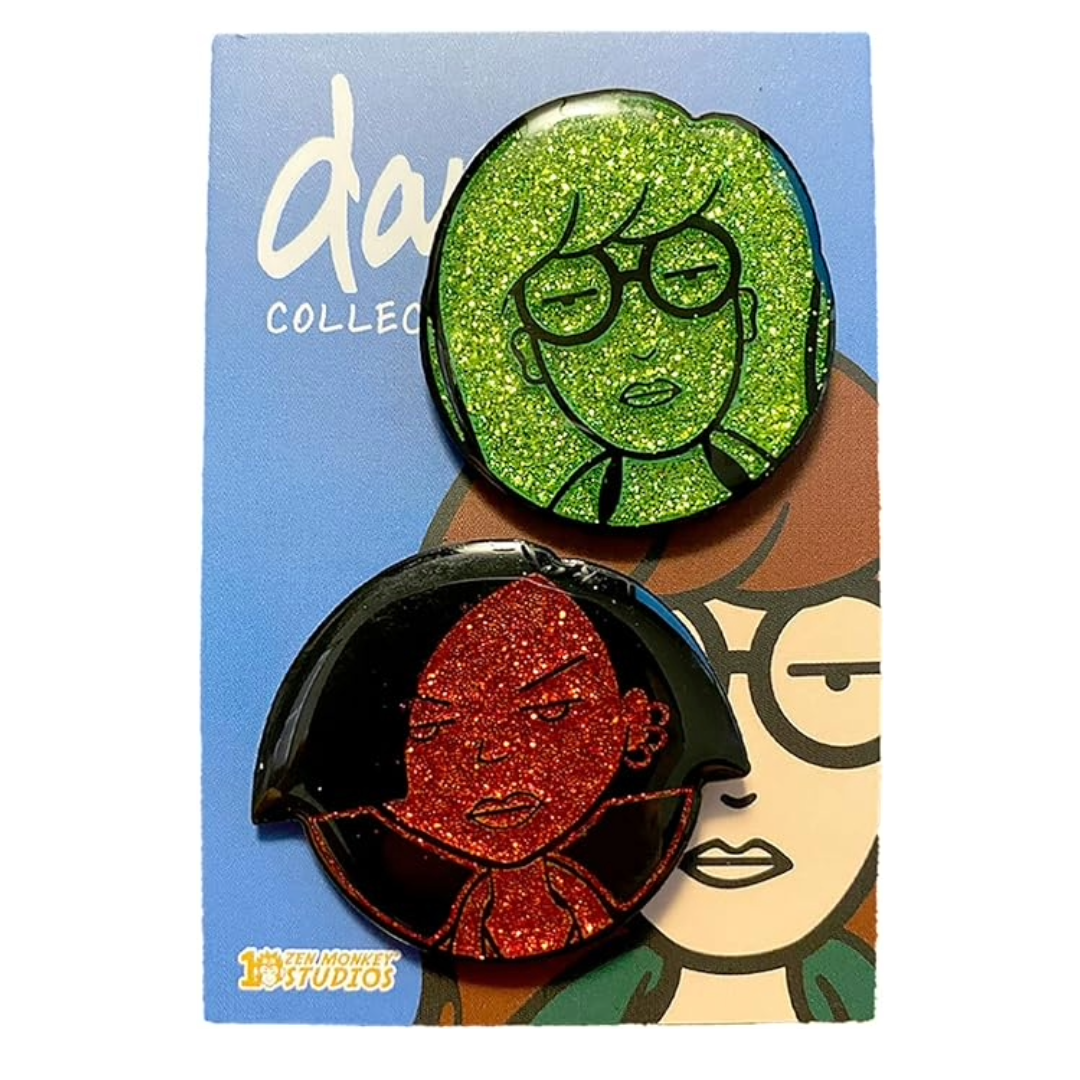 Daria and Jane Enamel Pin Set