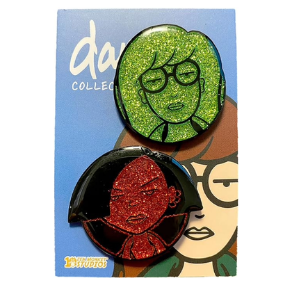 Daria and Jane Enamel Pin Set