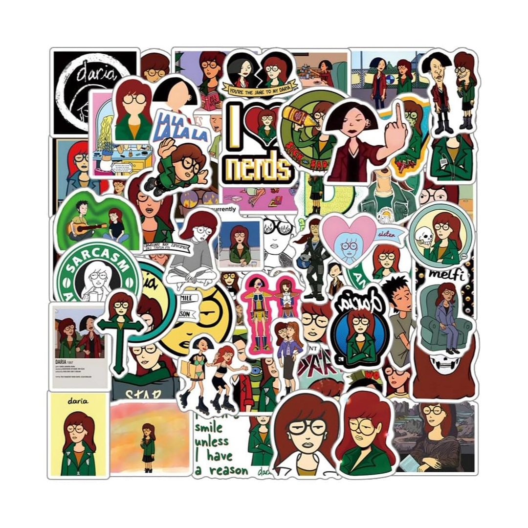 Daria Vinyl Sticker Set