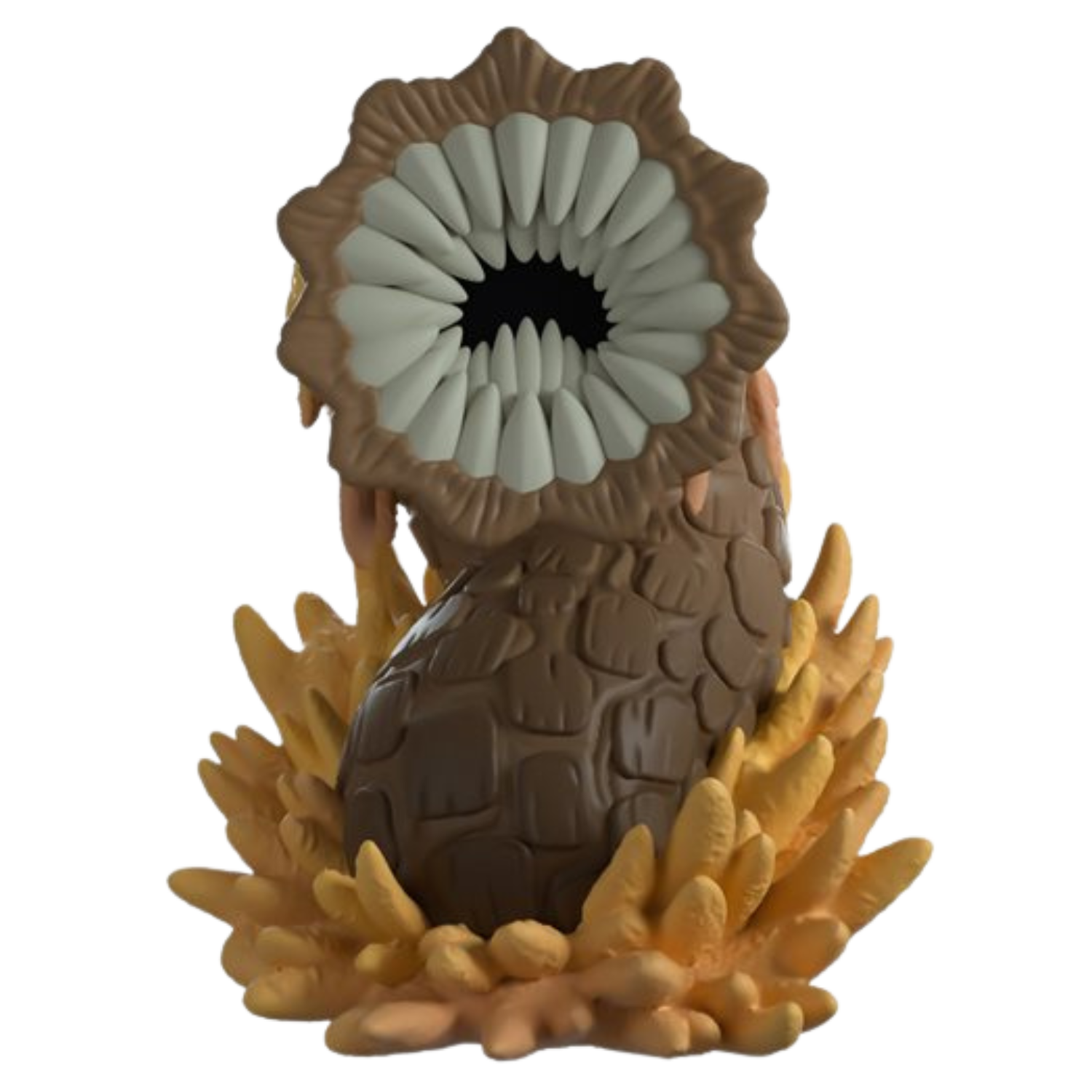 This image shows what a Sandworm figure from Dune looks like