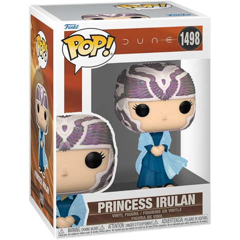 This image shows what the  Princess Irulan Funko Pop! Vinyl Figure from 'Dune 2' looks like.