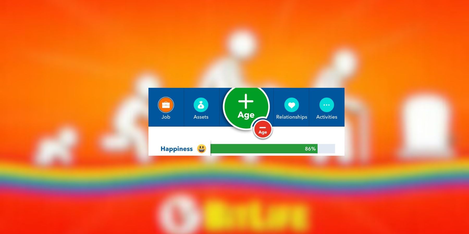 happiness stat in bitlife