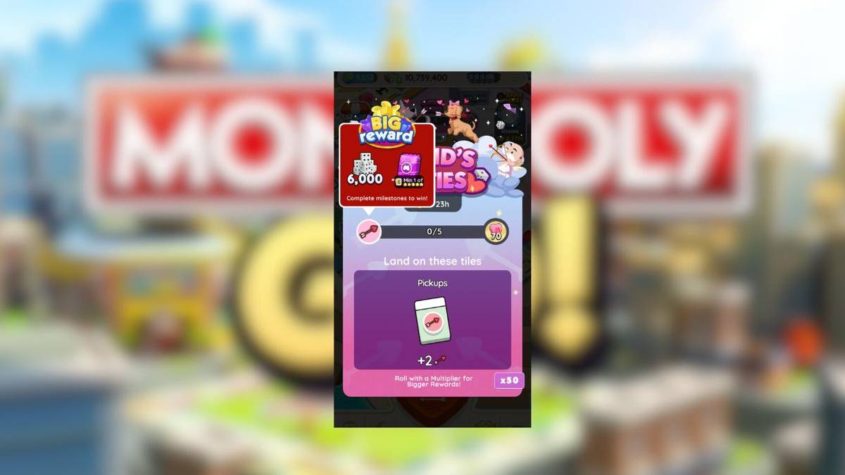 cupids cuties rewards monopoly go