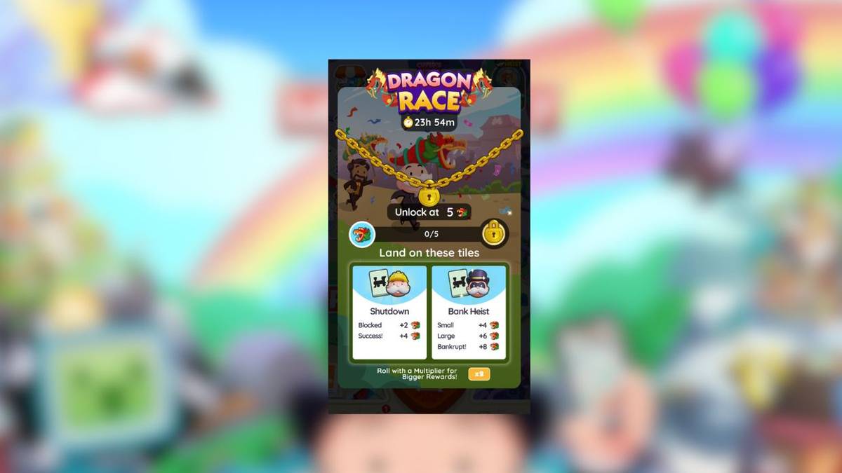 dragon race monopoly go rewards