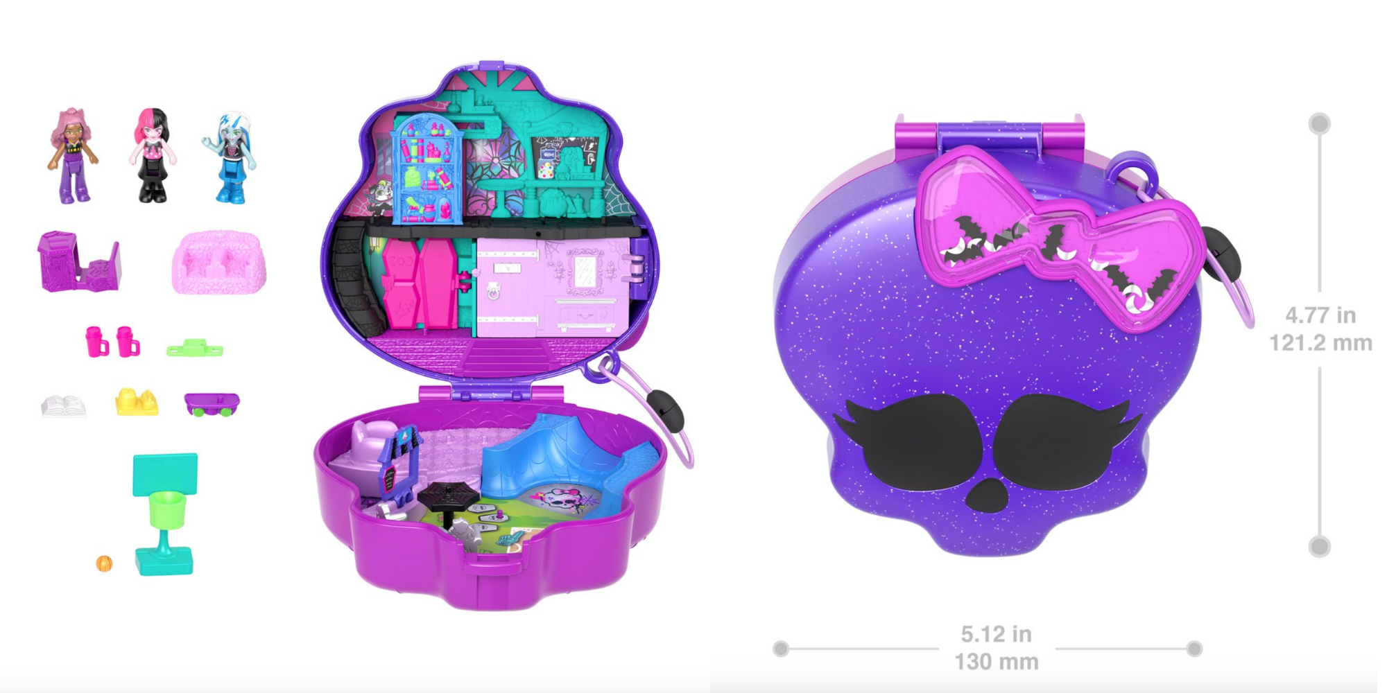 Monster High Polly Pocket Compact Playset Is On Sale Now