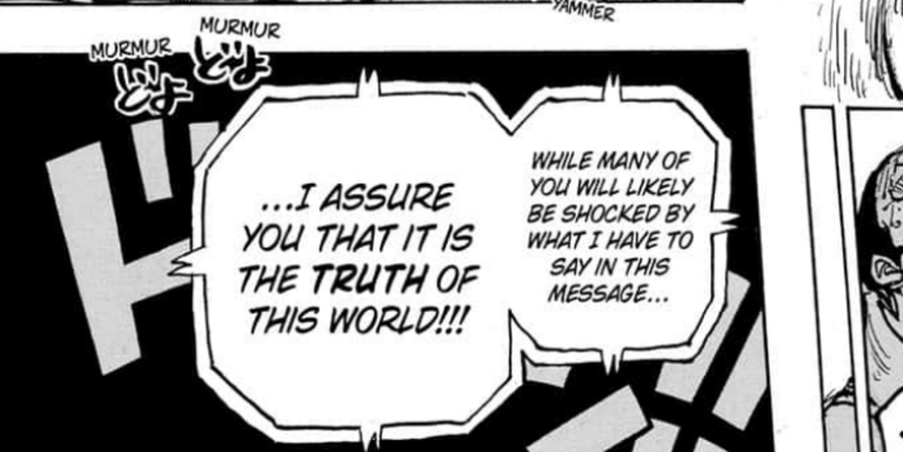 vegapunk announcment to the world one piece 1112