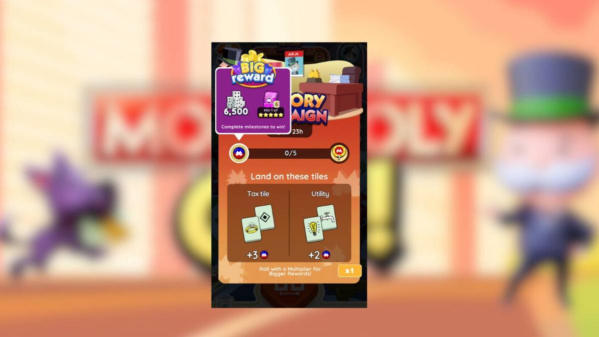 victory campaign rewards in monopoly go
