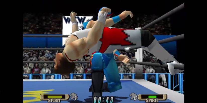 WCW vs NWO World Tour - Ultimo Dragon with a Backbreaker on Eddie Guerrero