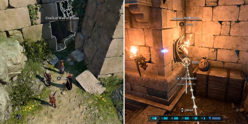 where to find crack in wall to prison in baldurs gate 3