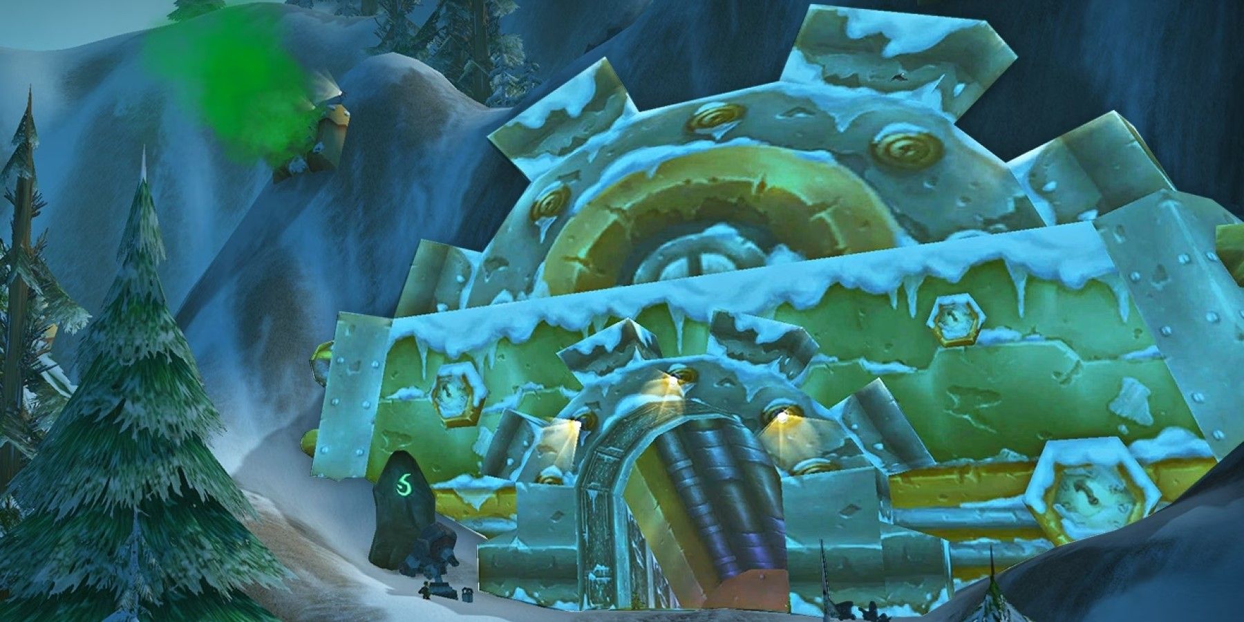the gate of gnomeregan from classic wow
