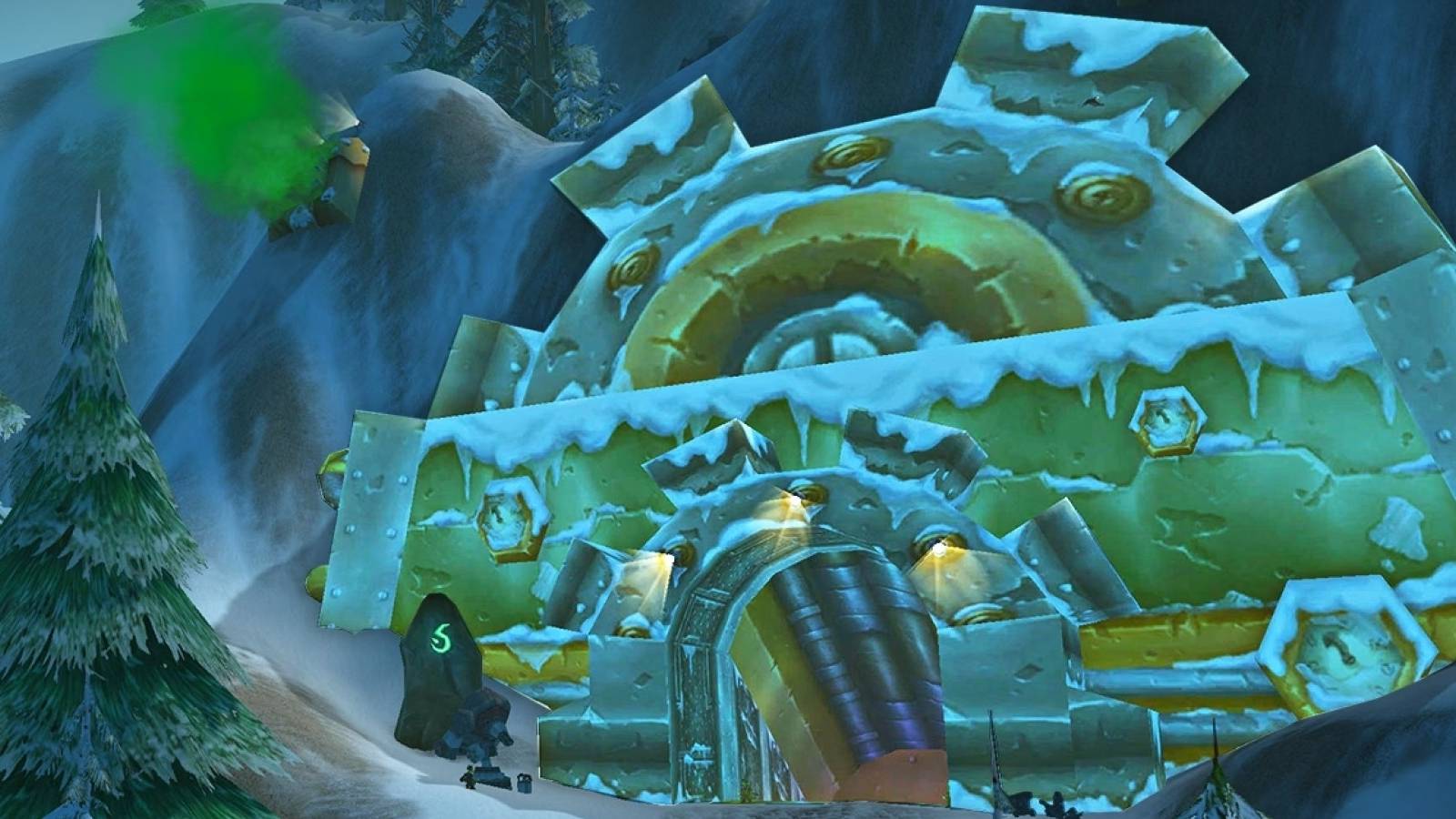 the gate of gnomeregan from classic wow