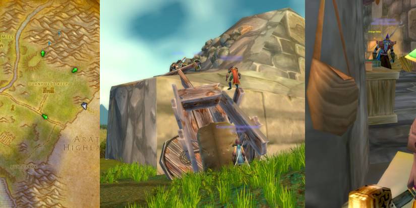 WoW Season of Discovery Cozy Sleeping Bag Guide Thoradin Wall Hillsbrad Foothills Puzzle Cart Gap