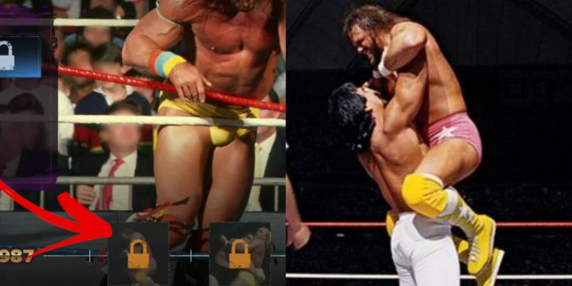 WWE 2K24 WM Showcase Steamboat v Savage