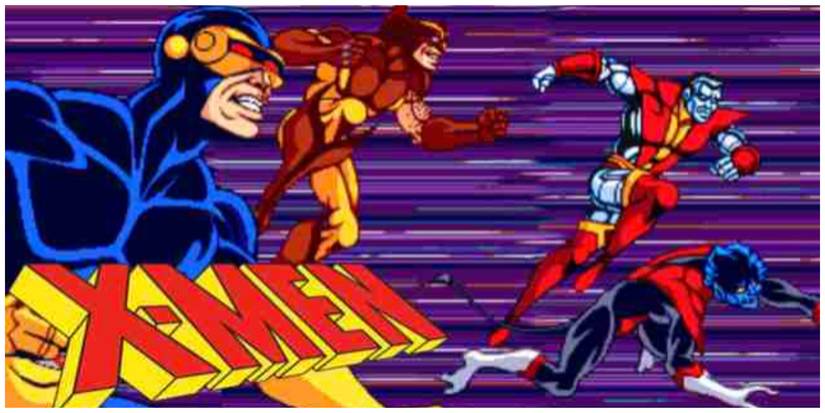 X-Men Arcade Game Loading Screen