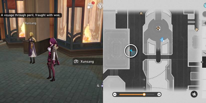 xunsang ending route 2 in honkai star rail fallen angel