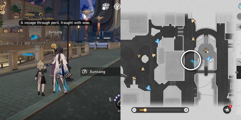 xunsang quest ending 3 fallen angel achievement hsr