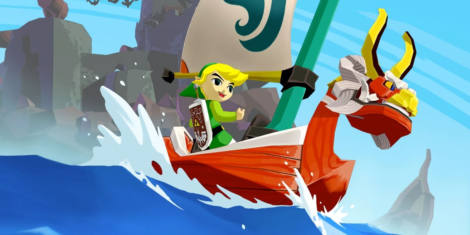A key visual for The Legend of Zelda: The Wind Waker