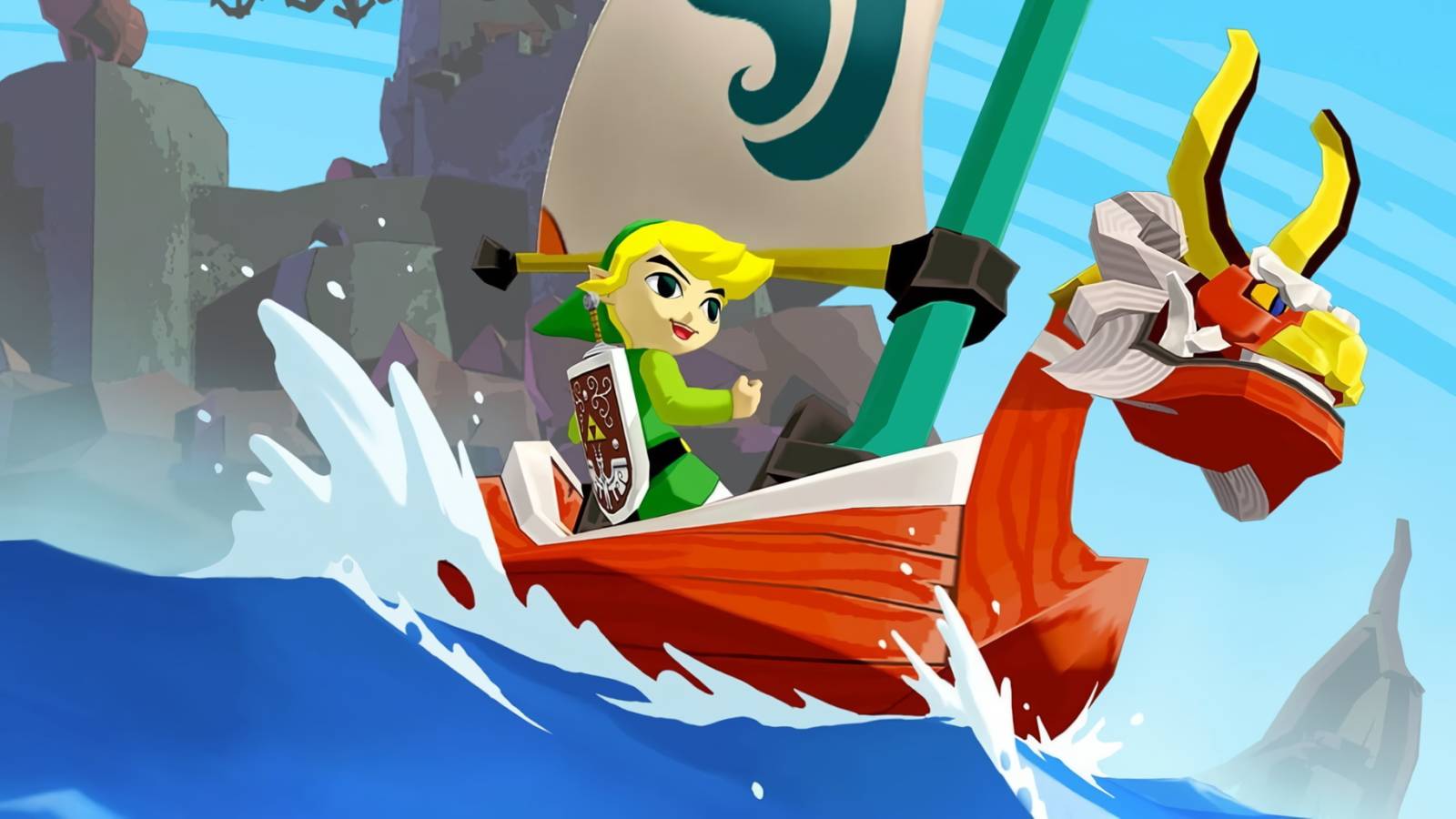 A key visual for The Legend of Zelda: The Wind Waker