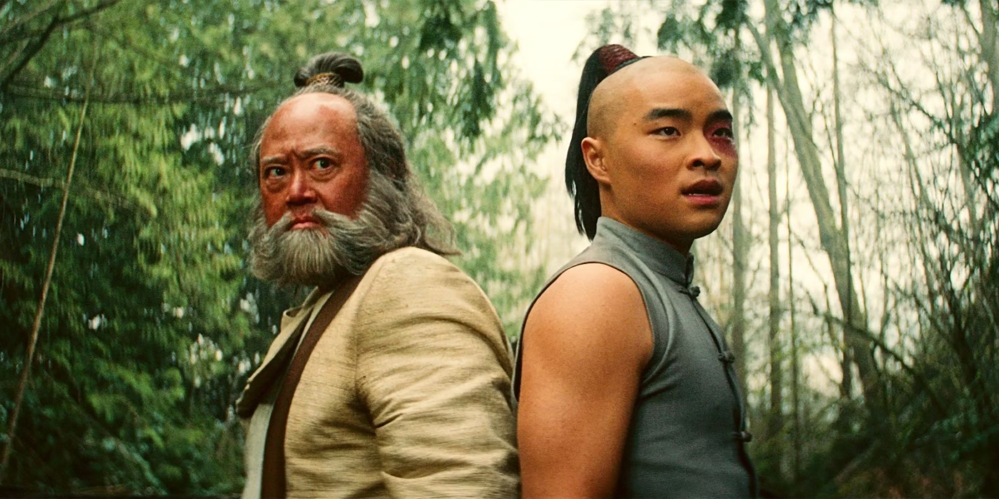 Zuko & Iroh In Netflix's The Last Airbender