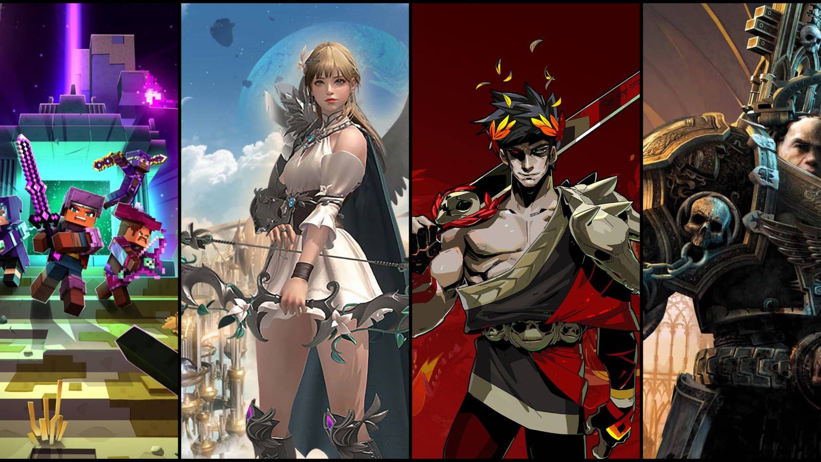 Minecraft Dungeons - Lost Ark - Hades - Warhammer 40K: Inquisitor Martyr