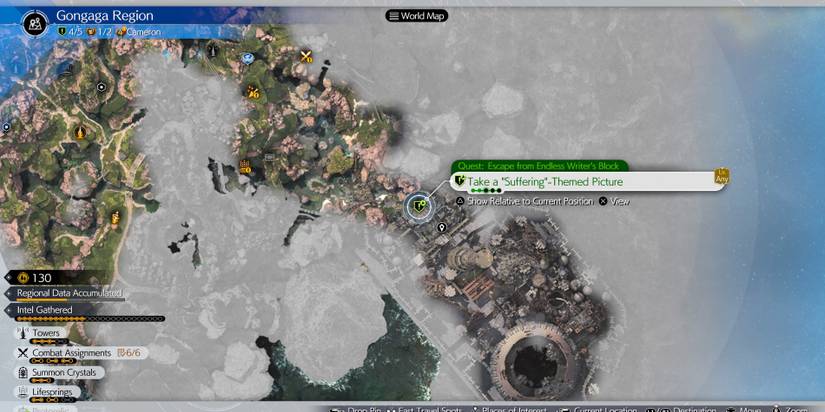 Final Fantasy 7 Rebirth: Escape from Endless Writer's Block Suffering Location