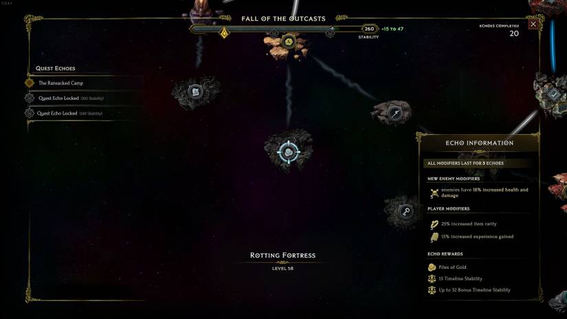 A gold echo in Last Epoch