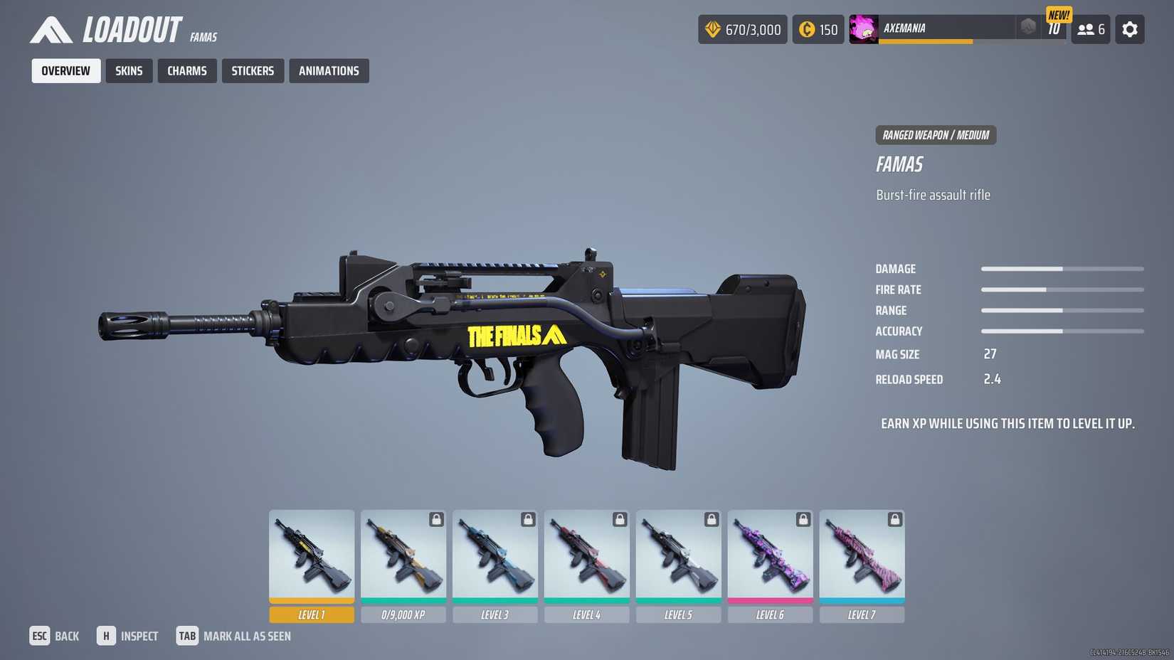 The FAMAS in The Finals