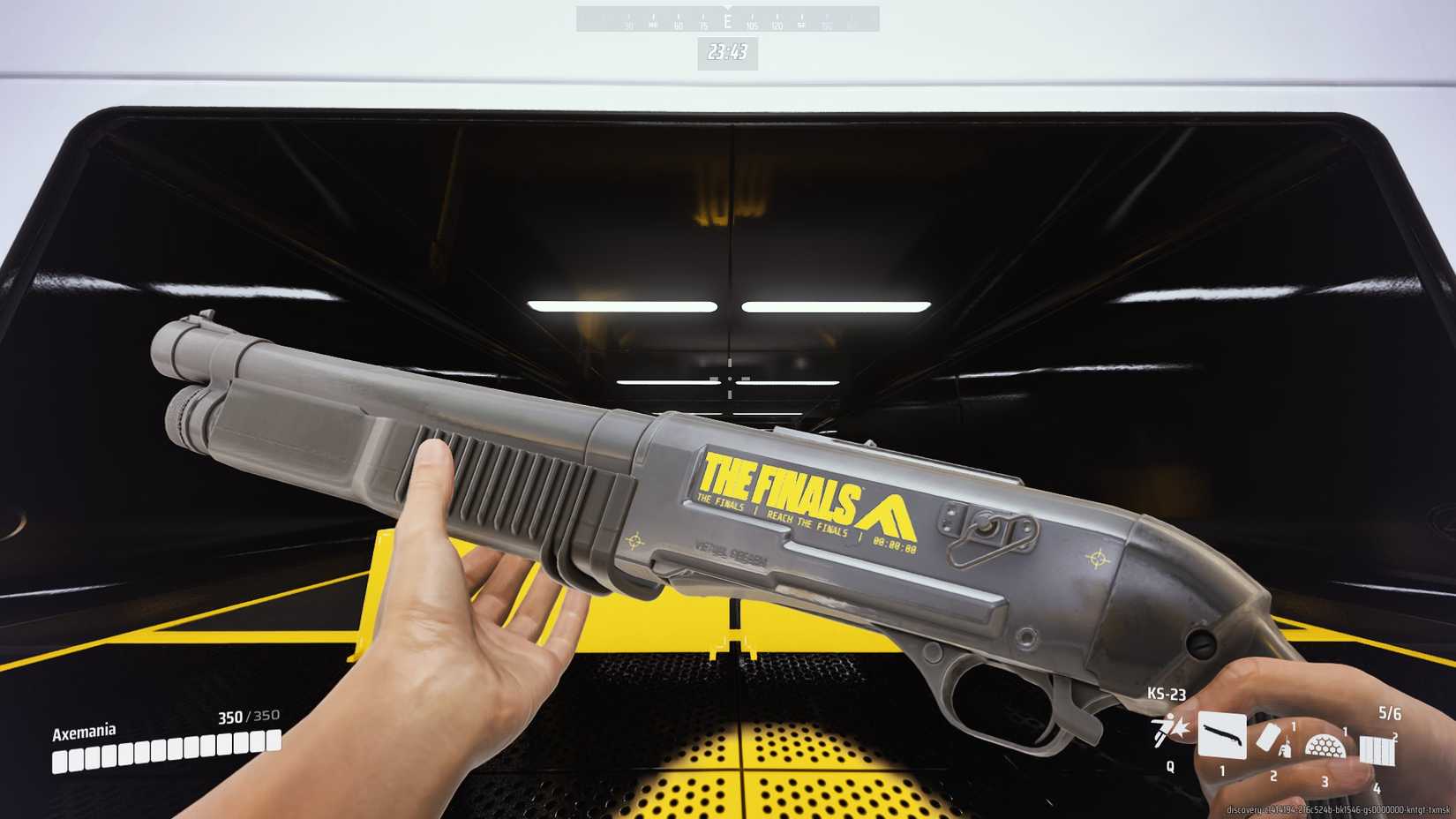 The KS-23 Shotgun in The Finals