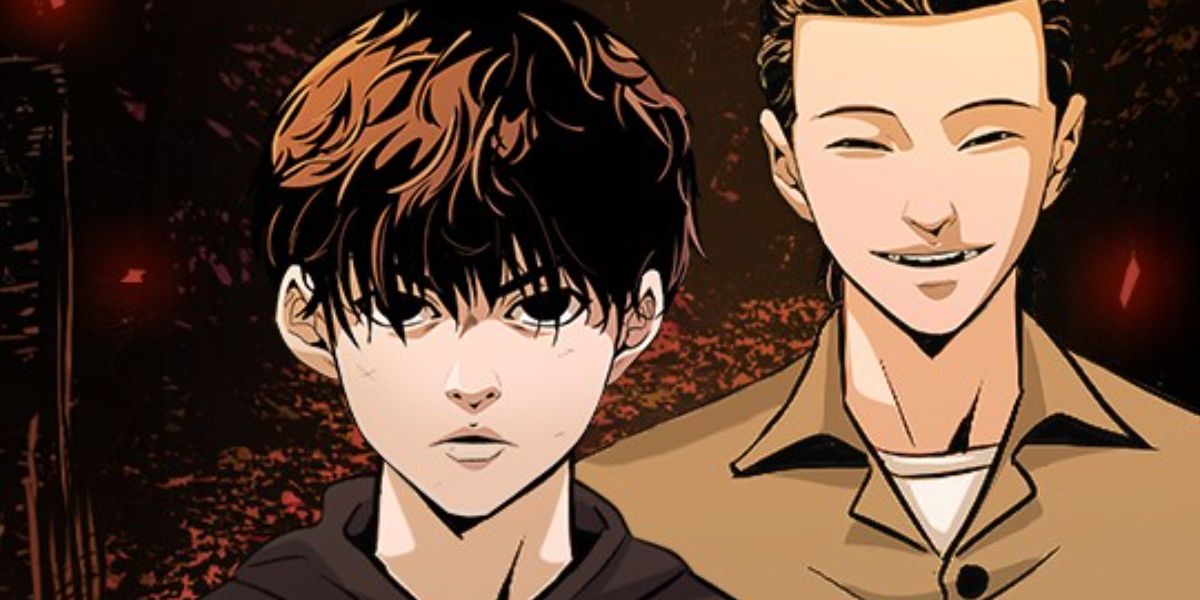 Capa do manhwa do Death Row Boy