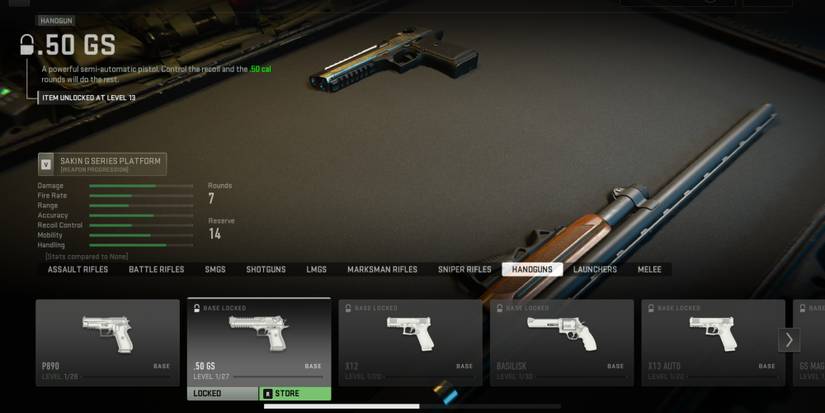 50 GS Handgun  Call of Duty Warzone Mobile Ranked