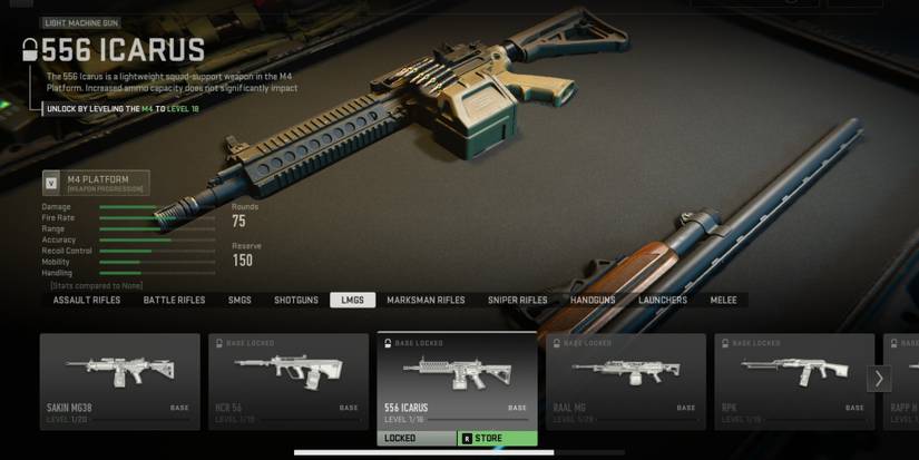 556 Icarus LMG Call Of Duty Warzone Mobile