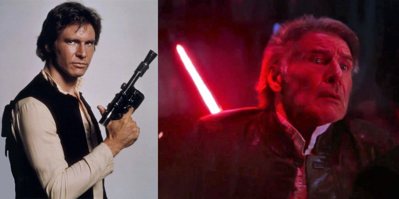 Han Solo and his death by Kylo Ren